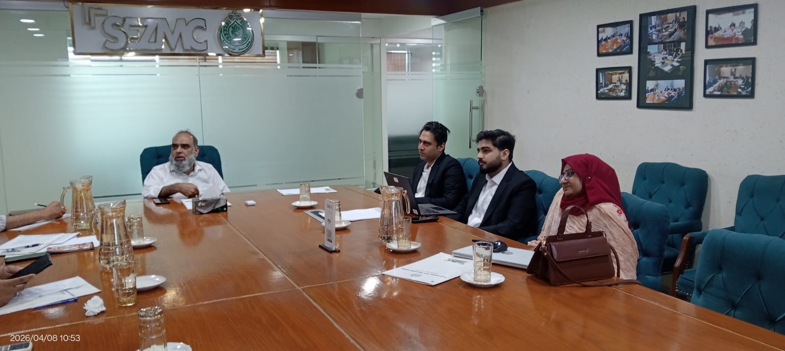 You are currently viewing On 8th April 2026, the Progress Review Meeting on Sukkur and Hyderabad Industrial Enclaves reviewed overall progress and ongoing activities, with emphasis on coordination and alignment of priorities for timely project advancement. .