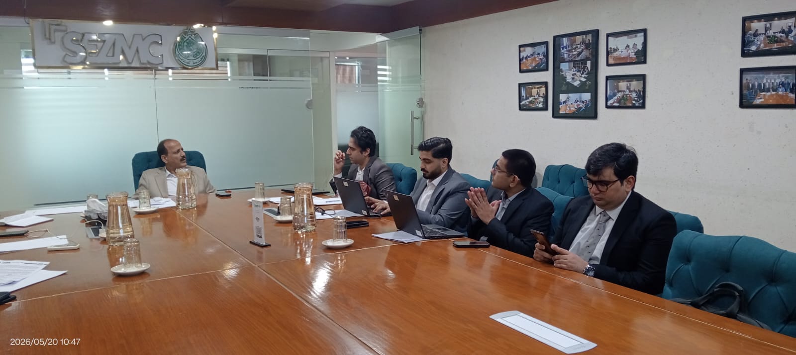 Read more about the article A progress review meeting was held for the Sukkur and Hyderabad Industrial Enclaves, focusing on updates related to the finalization of the project transactional structure. The meeting also reviewed ongoing progress and coordination for the next stages of development.