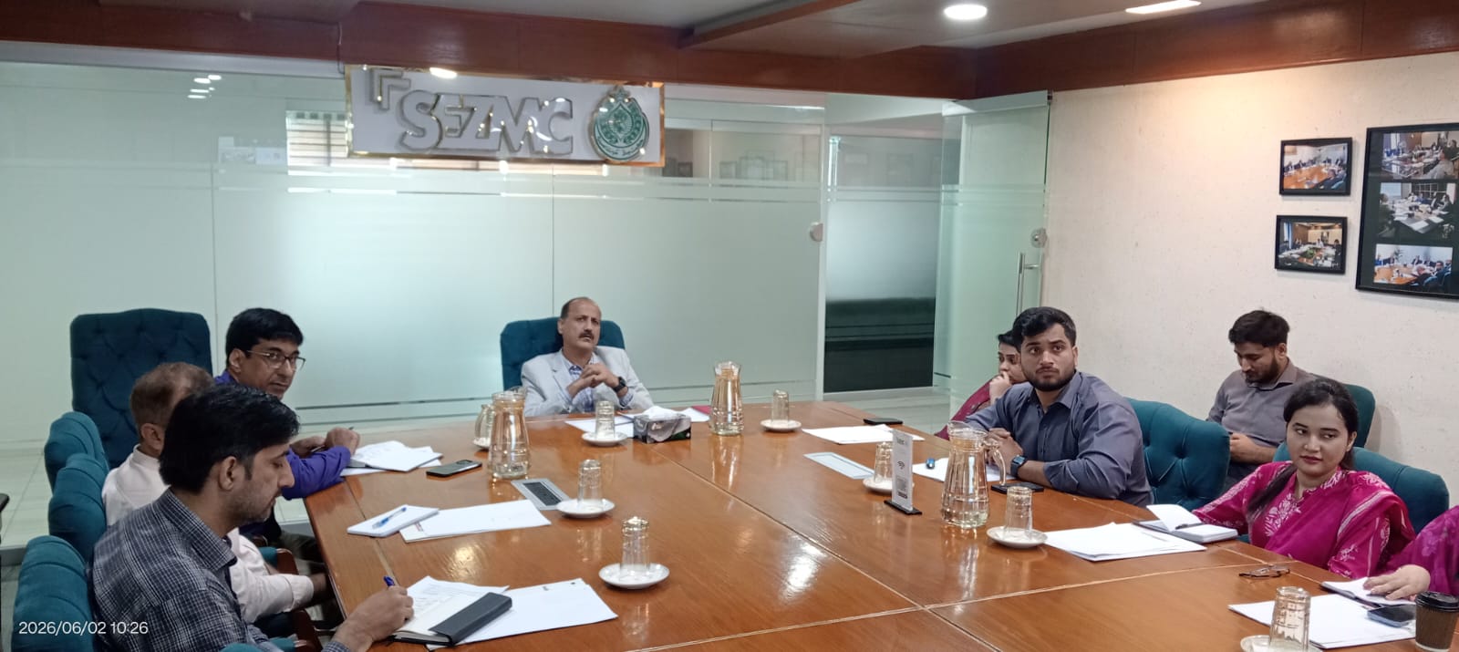 A Weekly Progress Review Meeting was held to discuss the latest updates on all ongoing projects. The meeting emphasized collaboration, progress monitoring, and effective planning to ensure development activities continue smoothly and achieve their intended timelines.