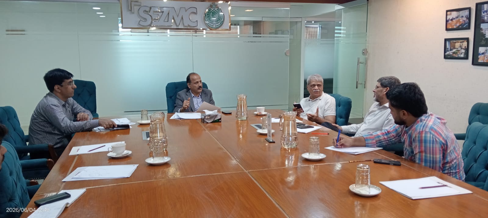 The progress review meeting for MCK Industrial Park focused on key development milestones, utility infrastructure coordination, and initiatives to enhance investor support, ensuring the timely advancement of project objectives.