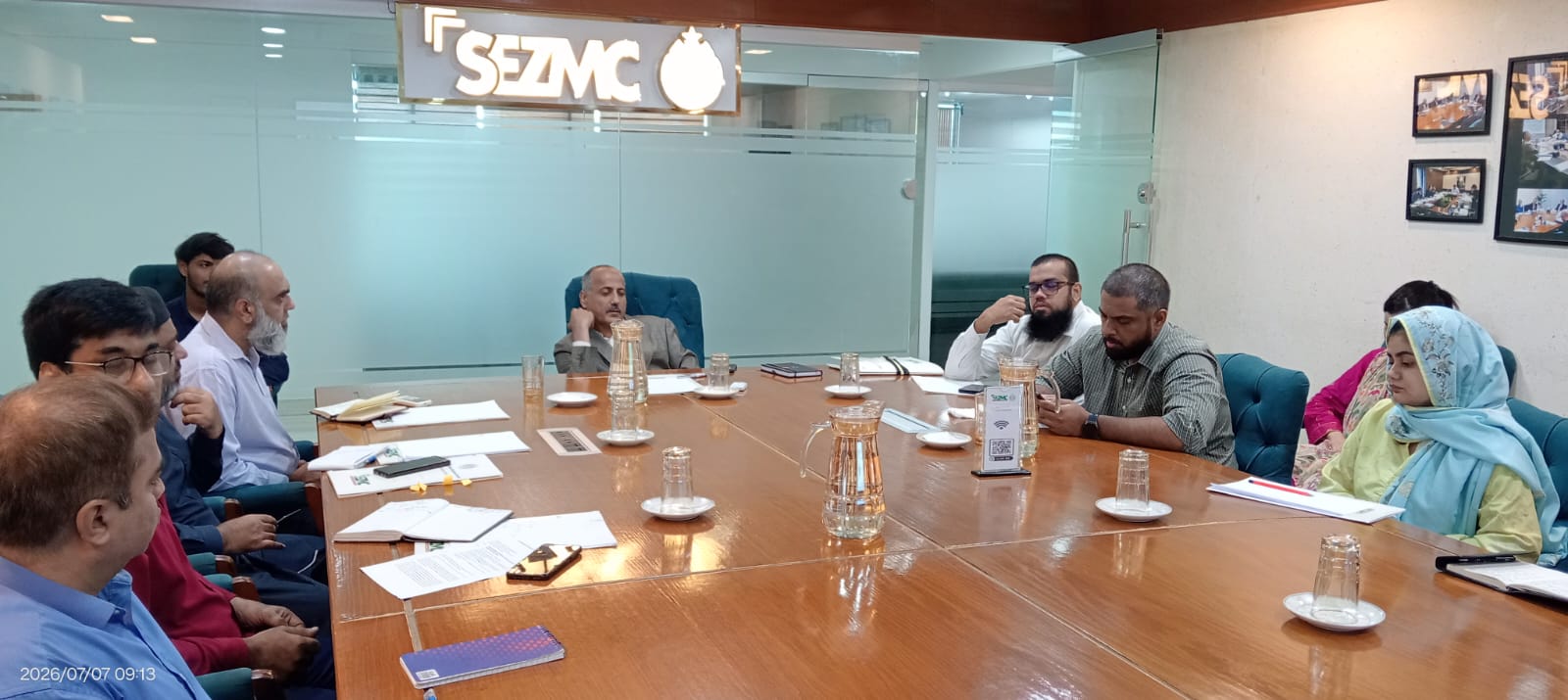 A Weekly Progress Review Meeting was held to review the status of all ongoing projects. The meeting focused on recent progress, key action items, and effective coordination to ensure the smooth and timely completion of development initiatives.