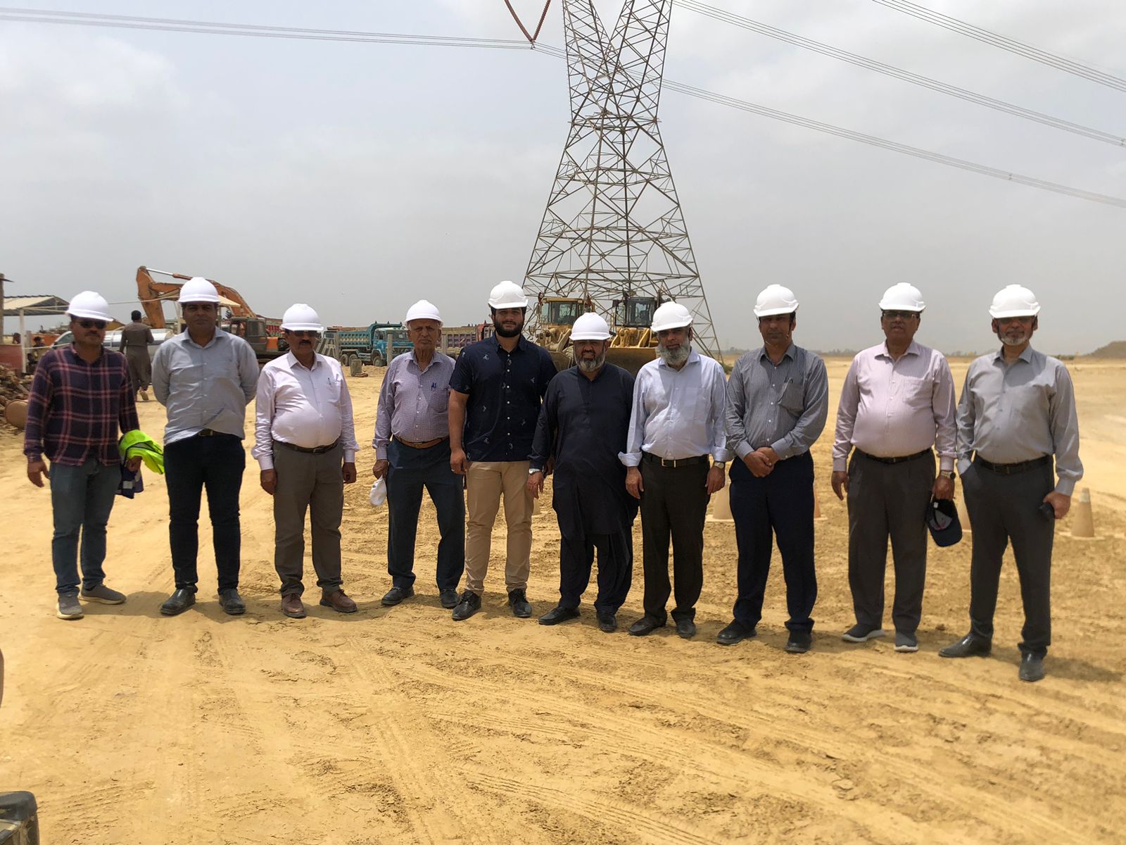 A Weekly Progress Review Meeting was held on-site at the MCK Industrial Park to review the latest progress of ongoing development works. The visit provided an opportunity to assess work on the ground, discuss key updates, and ensure activities remain on schedule for timely project completion.